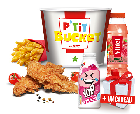 Menu enfant : P'tit Bucket®