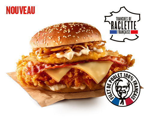 Bacon A Raclette Rond KFC France