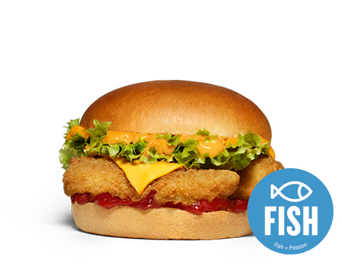 Crispy Burger Fish