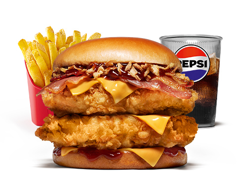 Menu Double Kentucky Burger